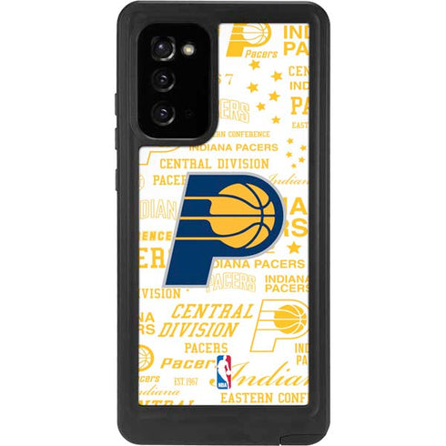 NBA Indiana Pacers Historic Blast Galaxy Note20 5G Waterproof Case