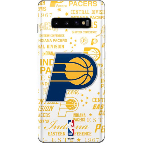 NBA Indiana Pacers Historic Blast Galaxy S10 Plus Skin