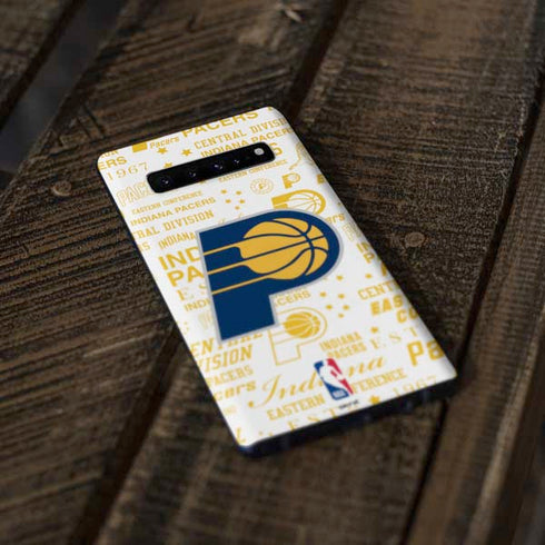 NBA Indiana Pacers Historic Blast Galaxy S10 Plus Skin