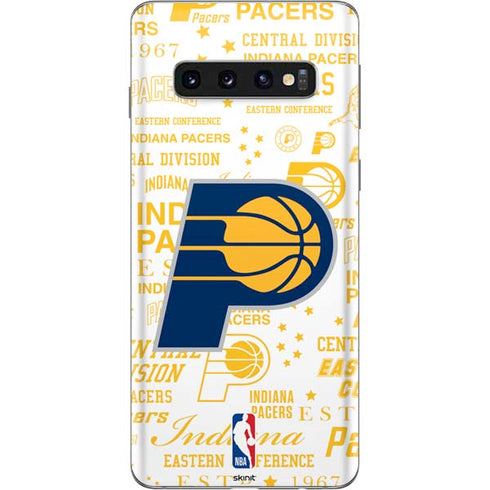 NBA Indiana Pacers Historic Blast Galaxy S10 Skin