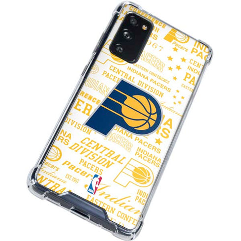 NBA Indiana Pacers Historic Blast Galaxy S20 FE Clear Case