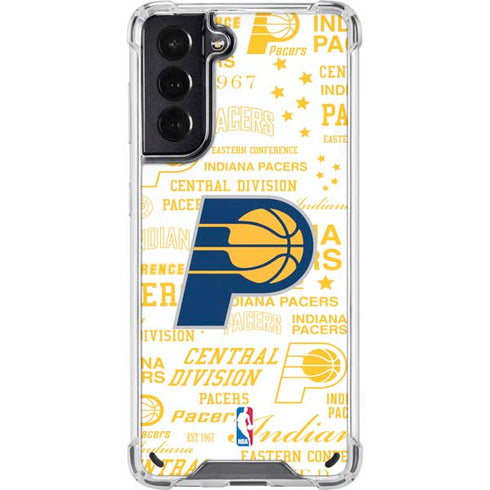 NBA Indiana Pacers Historic Blast Galaxy S21 5G Clear Case