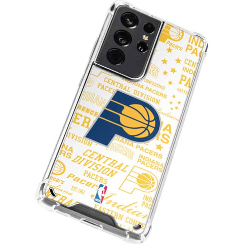 NBA Indiana Pacers Historic Blast Galaxy S21 Ultra 5G Clear Case