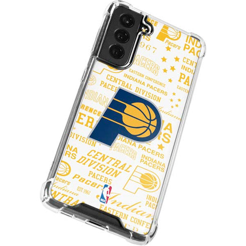 NBA Indiana Pacers Historic Blast Galaxy S22 Clear Case