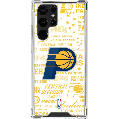 NBA Indiana Pacers Historic Blast Galaxy S22 Ultra Clear Case