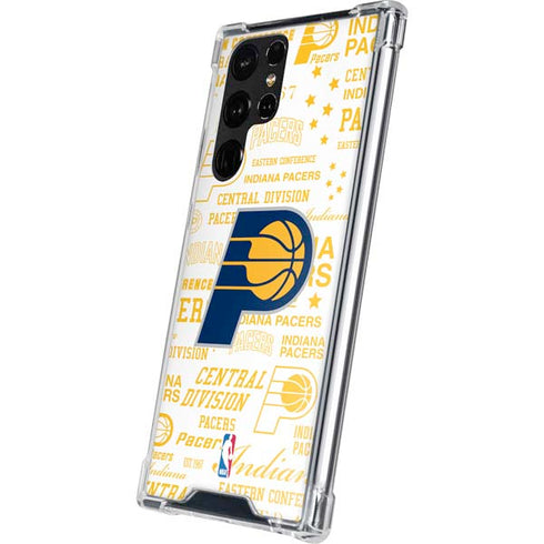 NBA Indiana Pacers Historic Blast Galaxy S22 Ultra Clear Case
