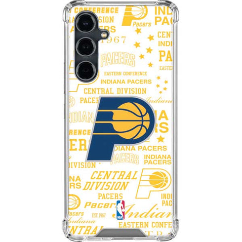 NBA Indiana Pacers Historic Blast Galaxy S23 FE Clear Case