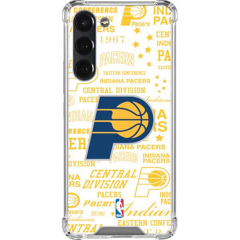 NBA Indiana Pacers Historic Blast Galaxy S23 Plus Clear Case