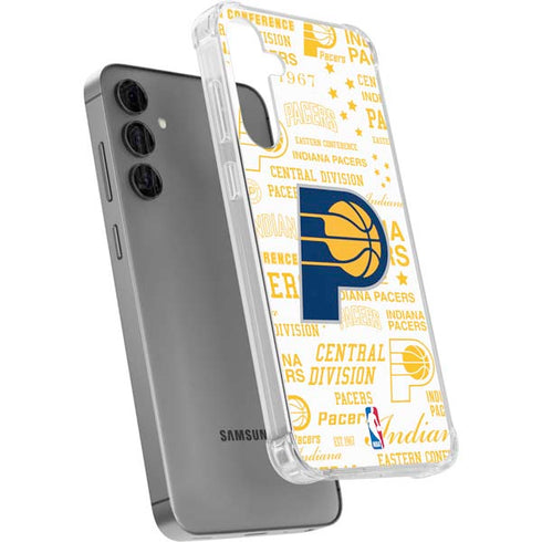 NBA Indiana Pacers Historic Blast Galaxy S24 Plus Clear Case
