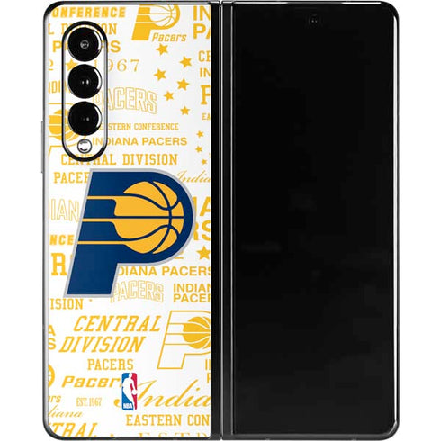 NBA Indiana Pacers Historic Blast Galaxy Z Fold3 5G Skin