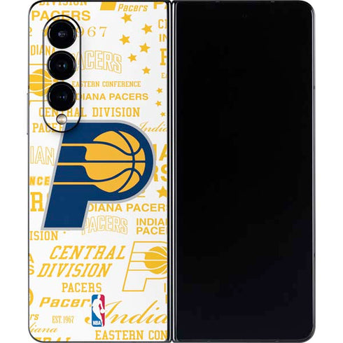 NBA Indiana Pacers Historic Blast Galaxy Z Fold4 5G Skin