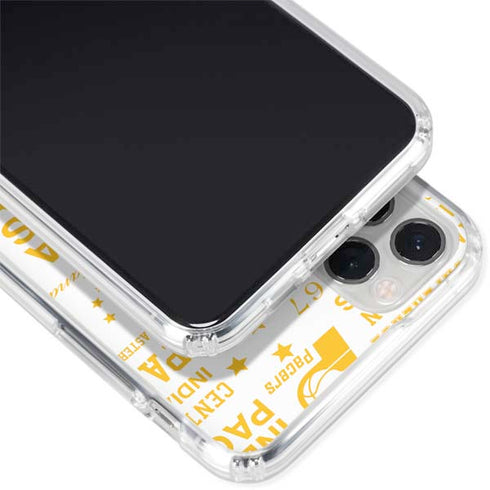 NBA Indiana Pacers Historic Blast iPhone 11 Pro Clear Case