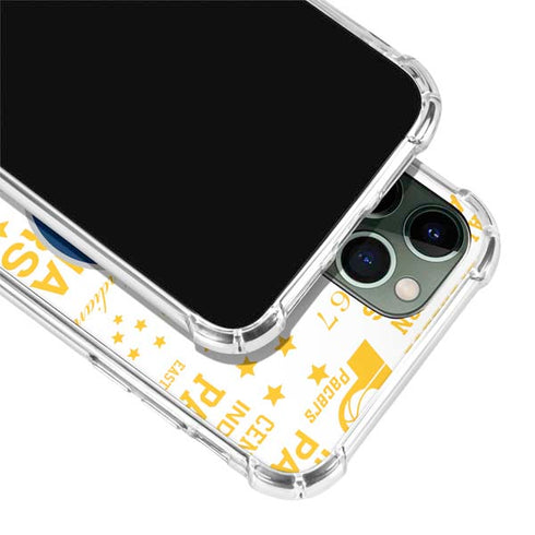 NBA Indiana Pacers Historic Blast iPhone 12 Pro Clear Case