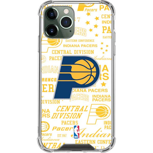 NBA Indiana Pacers Historic Blast iPhone 12 Pro Max Clear Case