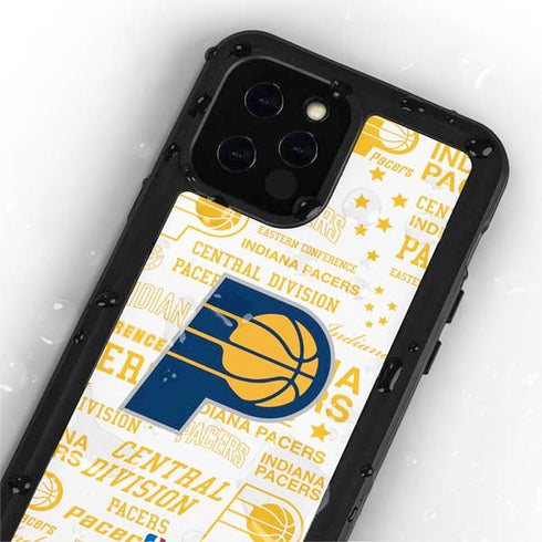 NBA Indiana Pacers Historic Blast iPhone 12 Pro Waterproof Case