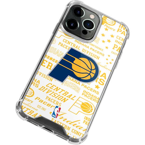 NBA Indiana Pacers Historic Blast iPhone 13 Pro Clear Case