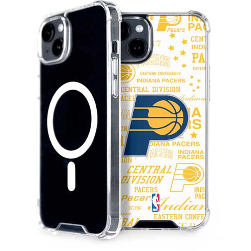 NBA Indiana Pacers Historic Blast iPhone 15 Plus MagSafe Case