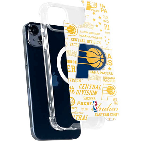 NBA Indiana Pacers Historic Blast iPhone 14 Plus MagSafe Case
