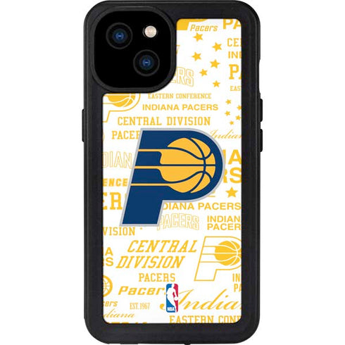 NBA Indiana Pacers Historic Blast iPhone 15 Plus Waterproof Case