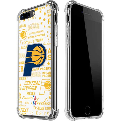 NBA Indiana Pacers Historic Blast iPhone 7/8 Plus Clear Case