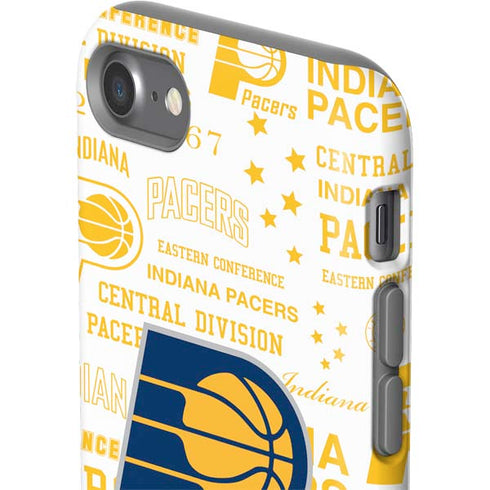 NBA Indiana Pacers Historic Blast iPhone SE (2nd & 3rd Gen) Pro Case