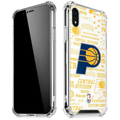 NBA Indiana Pacers Historic Blast iPhone XR Clear Case