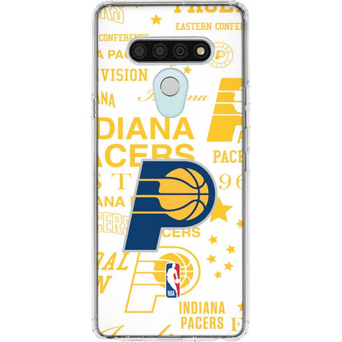 NBA Indiana Pacers Historic Blast LG Stylo 6 Clear Case