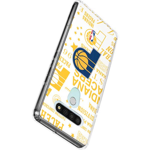 NBA Indiana Pacers Historic Blast LG Stylo 6 Clear Case