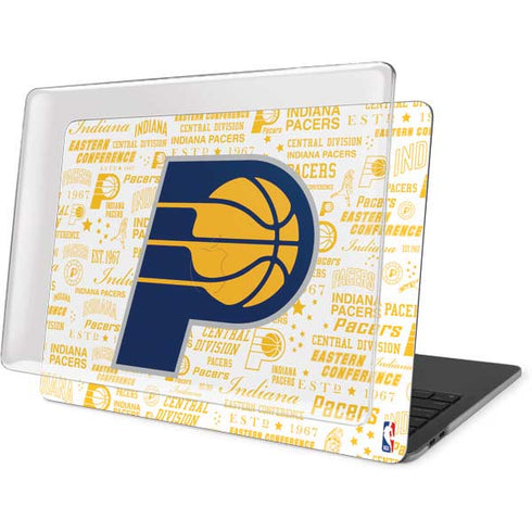 NBA Indiana Pacers Historic Blast MacBook Pro 15in (2016-19) Case plus Skin