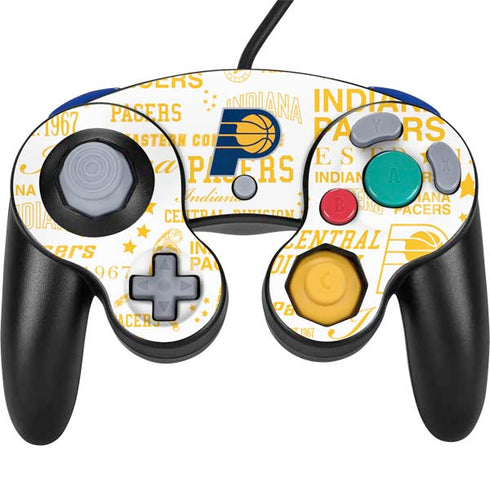 NBA Indiana Pacers Historic Blast Nintendo GameCube Controller Skin