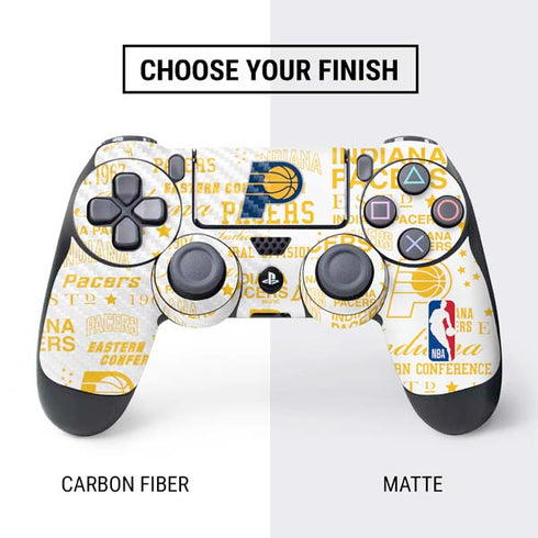 NBA Indiana Pacers Historic Blast PS4 Controller Skin