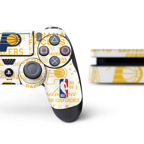 NBA Indiana Pacers Historic Blast PS4 Slim Bundle Skin