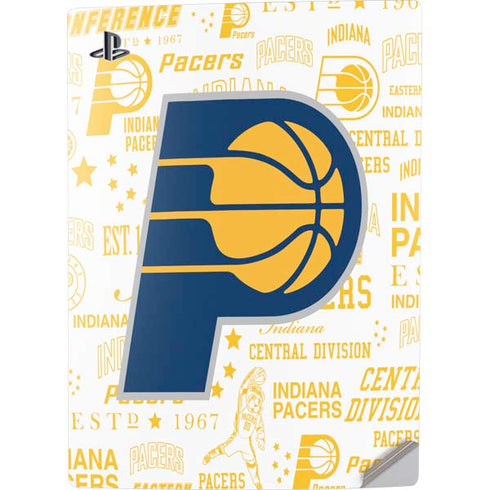 NBA Indiana Pacers Historic Blast PS5 Digital Edition Console Skin