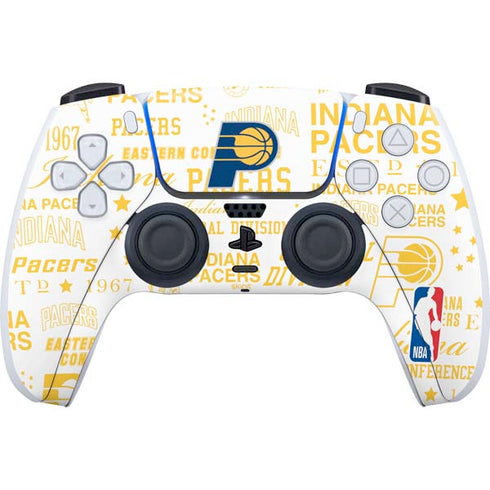 NBA Indiana Pacers Historic Blast PS5 Controller Skin
