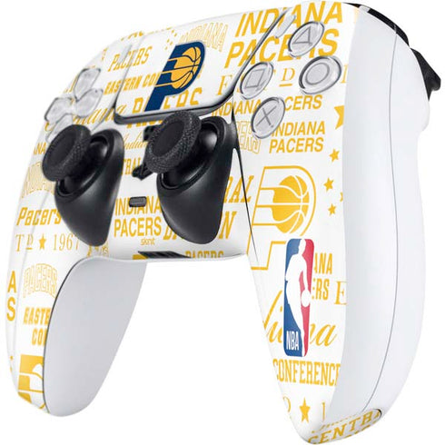 NBA Indiana Pacers Historic Blast PS5 Controller Skin