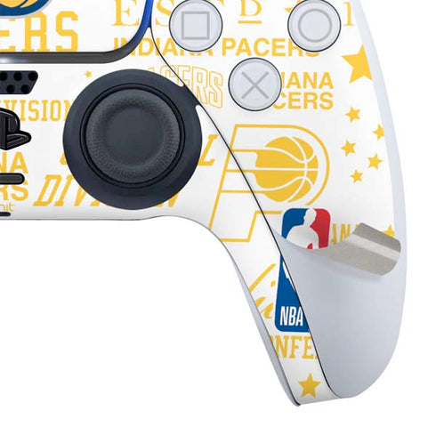 NBA Indiana Pacers Historic Blast PS5 Controller Skin