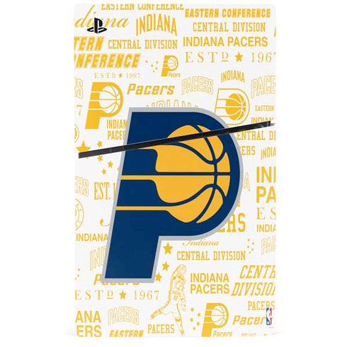 NBA Indiana Pacers Historic Blast PS5 Slim Digital Edition Console Skin