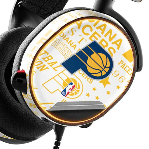 NBA Indiana Pacers Historic Blast SteelSeries Arctis 3 Skin