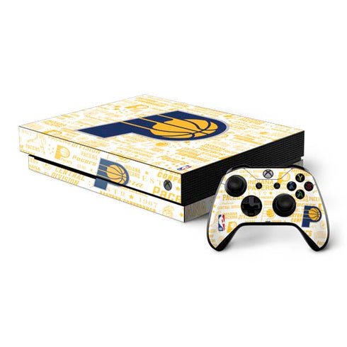NBA Indiana Pacers Historic Blast Xbox One X Bundle Skin