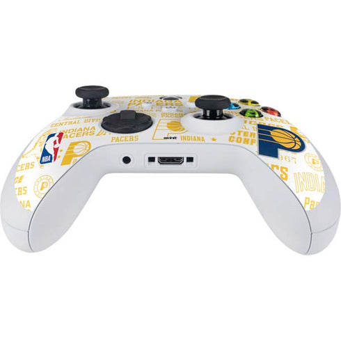 NBA Indiana Pacers Historic Blast Xbox Series S Controller Skin