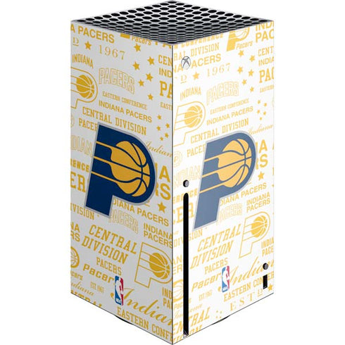 NBA Indiana Pacers Historic Blast Xbox Series X Console Skin