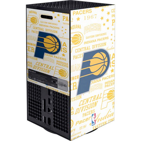 NBA Indiana Pacers Historic Blast Xbox Series X Console Skin