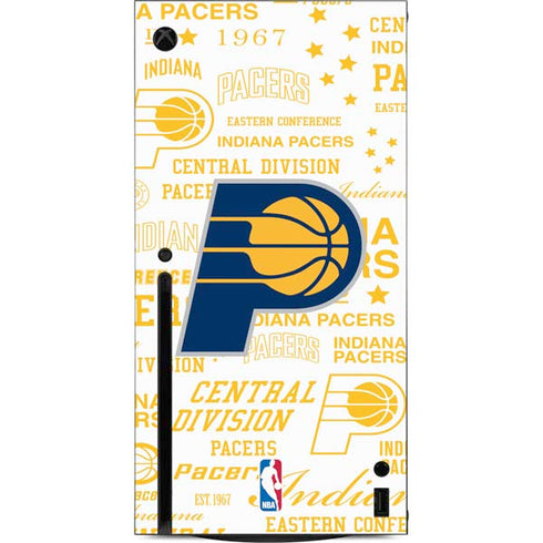 NBA Indiana Pacers Historic Blast Xbox Series X Console Skin
