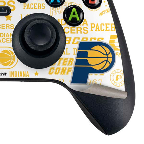 NBA Indiana Pacers Historic Blast Xbox Series X Controller Skin