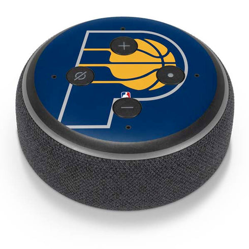 NBA Indiana Pacers Large Logo Amazon Echo Dot Skin