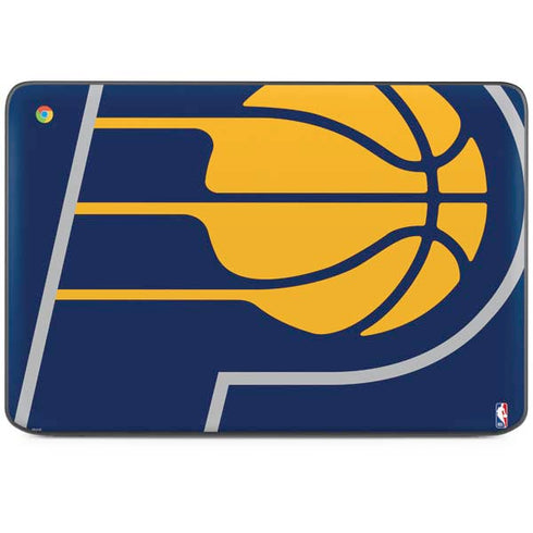 NBA Indiana Pacers Large Logo HP Chromebook Skin