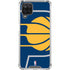 NBA Indiana Pacers Large Logo Galaxy A12 Clear Case