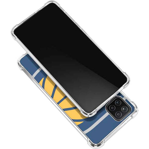 NBA Indiana Pacers Large Logo Galaxy A12 Clear Case
