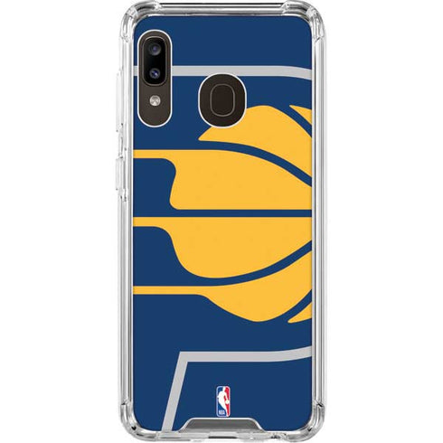 NBA Indiana Pacers Large Logo Galaxy A30 Clear Case