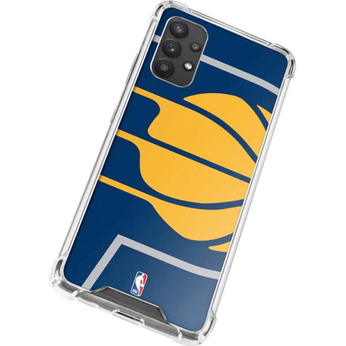 NBA Indiana Pacers Large Logo Galaxy A32 5G Clear Case